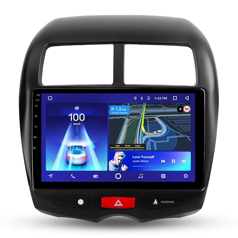 Переходная рамка Mitsubishi ASX 1 (2010-2016) Тип-B (10&quot;)