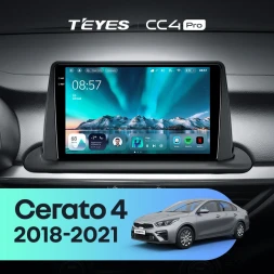 Штатная магнитола Teyes CC4 Pro 8/128 Kia Cerato 4 (2018-2021)
