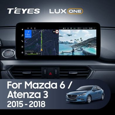 Штатная магнитола Teyes LUX ONE 4/32 Mazda Atenza 3 (2015-2018) Тип-A Правый руль