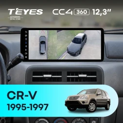 Штатная магнитола Teyes CC4 12.3" 360 6/64 Honda CR-V (1995-1997)
