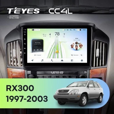 Штатная магнитола Teyes CC4L 6/64 Lexus RX300 XU10 (1997-2003) F1